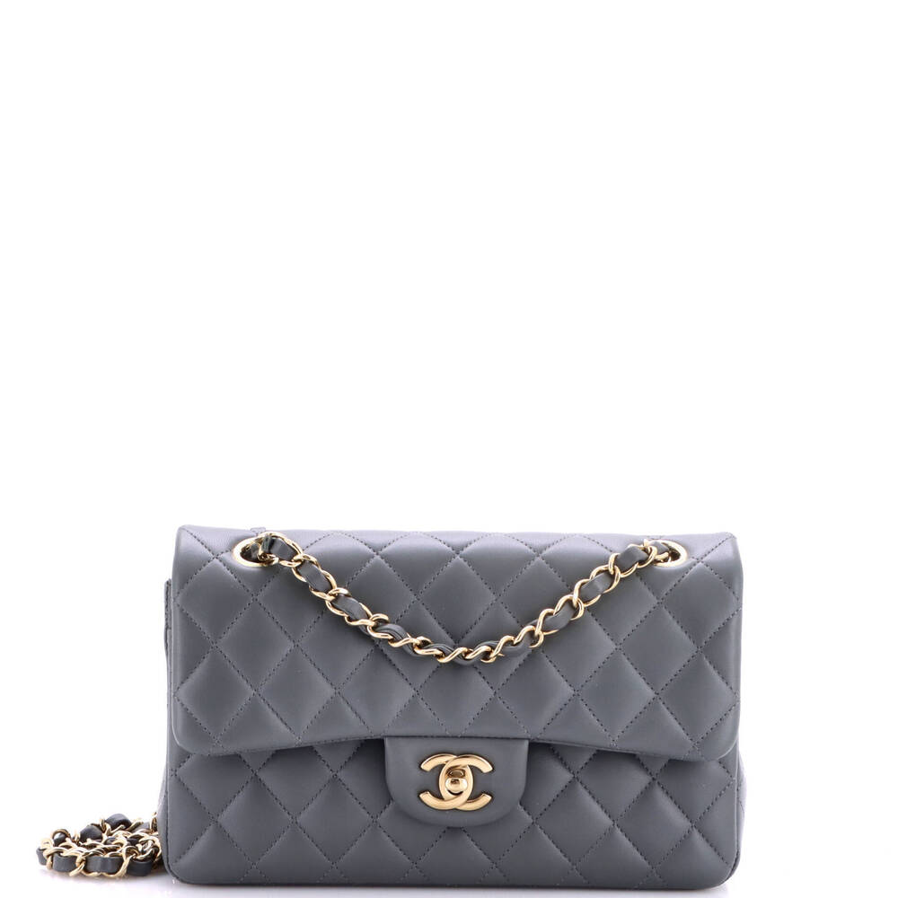 Chanel Small Classic Double Flap Bag Quilted Lambskin